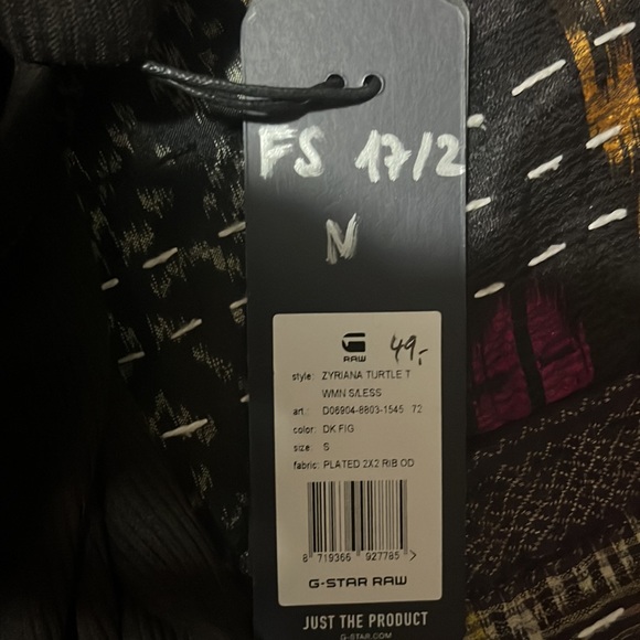 Zyriana G-Star Raw Turtlelet sleeveless top - Picture 7 of 9